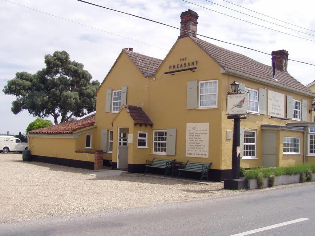The Pheasant Public House & Hotel Gestingthorpe Exterior photo